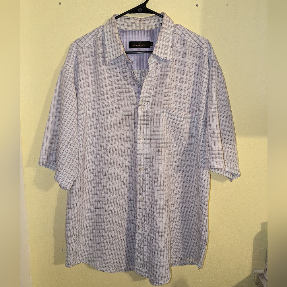 Men's Bugatchi Button Up XL Shirt